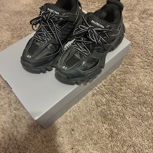 Balenciaga track black size 41 man - Picture 1 of 8